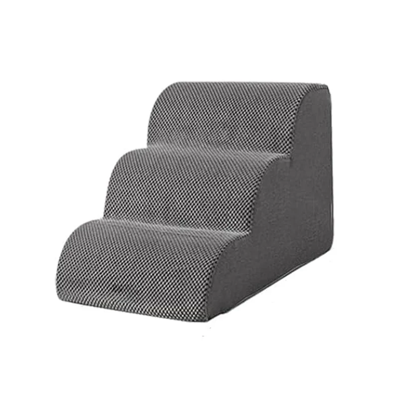Detachable And Washable Kennel Memory Foam Dog Sofa Stairs Pet 3/4 Steps Stairs For Small Cat Ramp Ladder