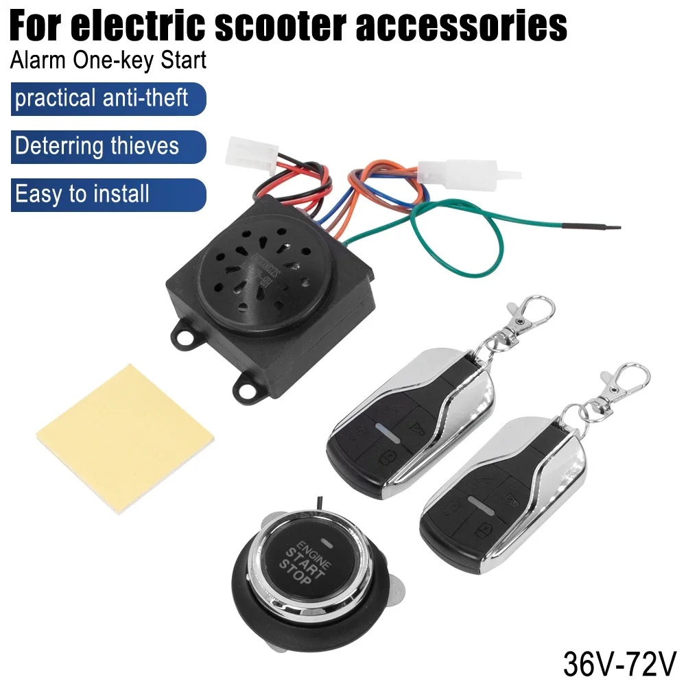 Description Picture 2 of itemElectric Scooter 36V-72V One-key Start Anti-theft Device Remote Control Lock For Citycoco Modified Accessories Parts