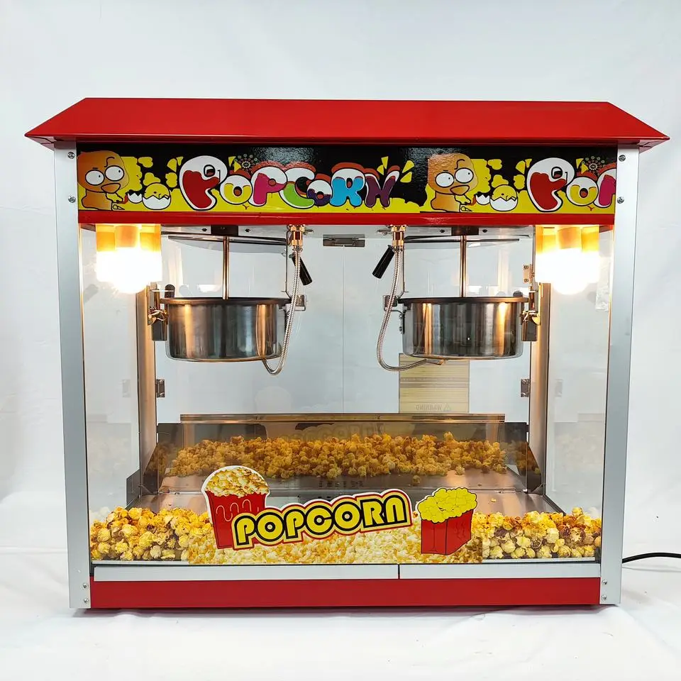 Popcorn Machine Ratestainless Steel Hot Sale Professional Electric Popcorn Maker Machine Pop Corn Machinepopcorn Maker Machine