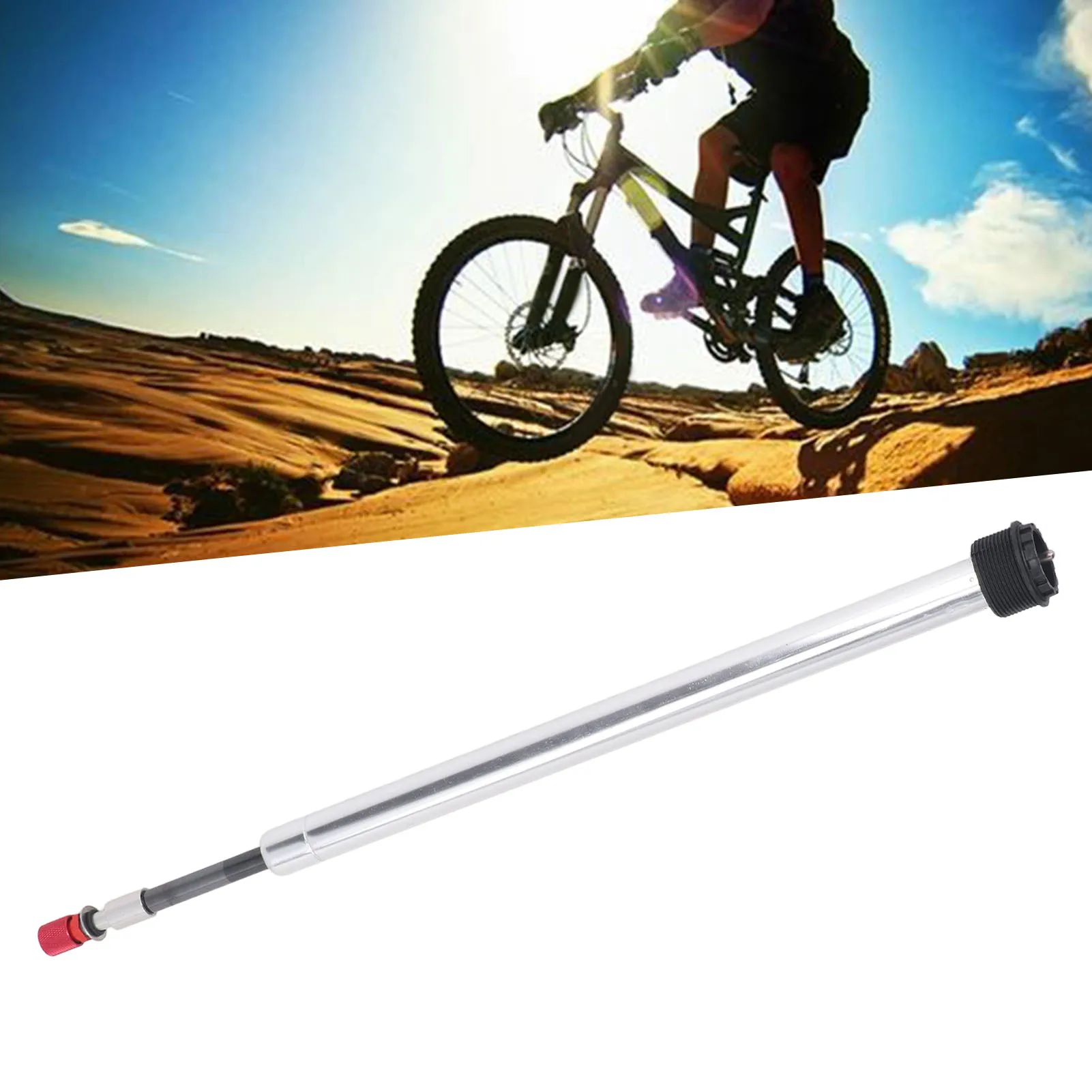 

Bicycle Front Fork Spring Stroke Cartridge Oil Pump Shoulder/Line Control Hot Sale Bicycle Rod MTB Bike Fork Accessories 34mm