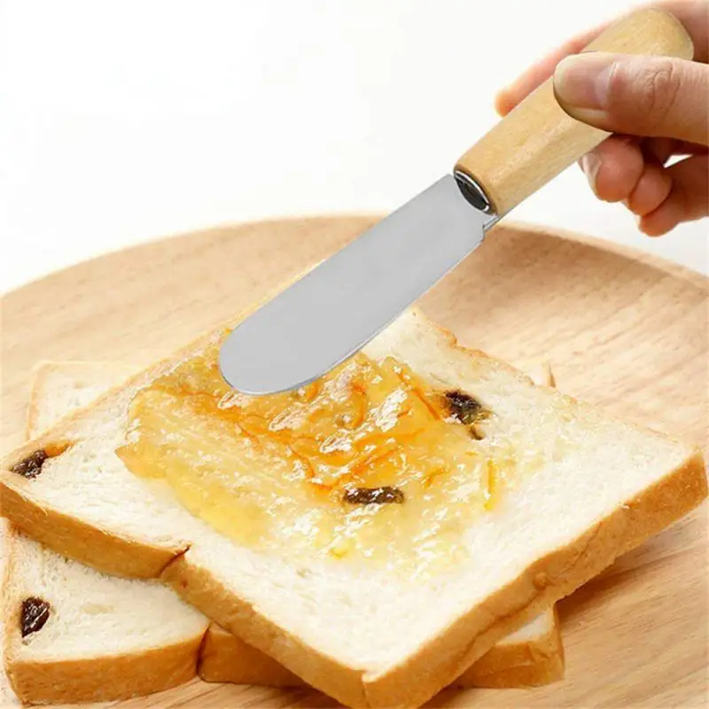 Stainless Steel Butter Spatula Cheese Dessert Jam Knives Cream Cutlery Marmalade Toast Bread Knives Butter Spreader Kitchen Tool butter knife