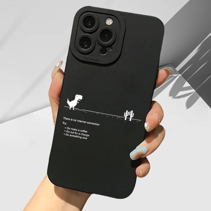 Creative Dinosaur Pattern Phone Case Cover