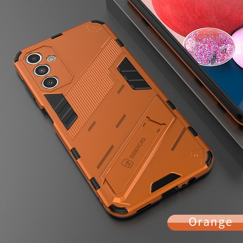 Rugged Shockproof Armor Phone Cover with Holder