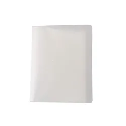 A6 Portable Card and Photo Storage Album - Large - Capacity Holder with 40 Sheets (Transparent)