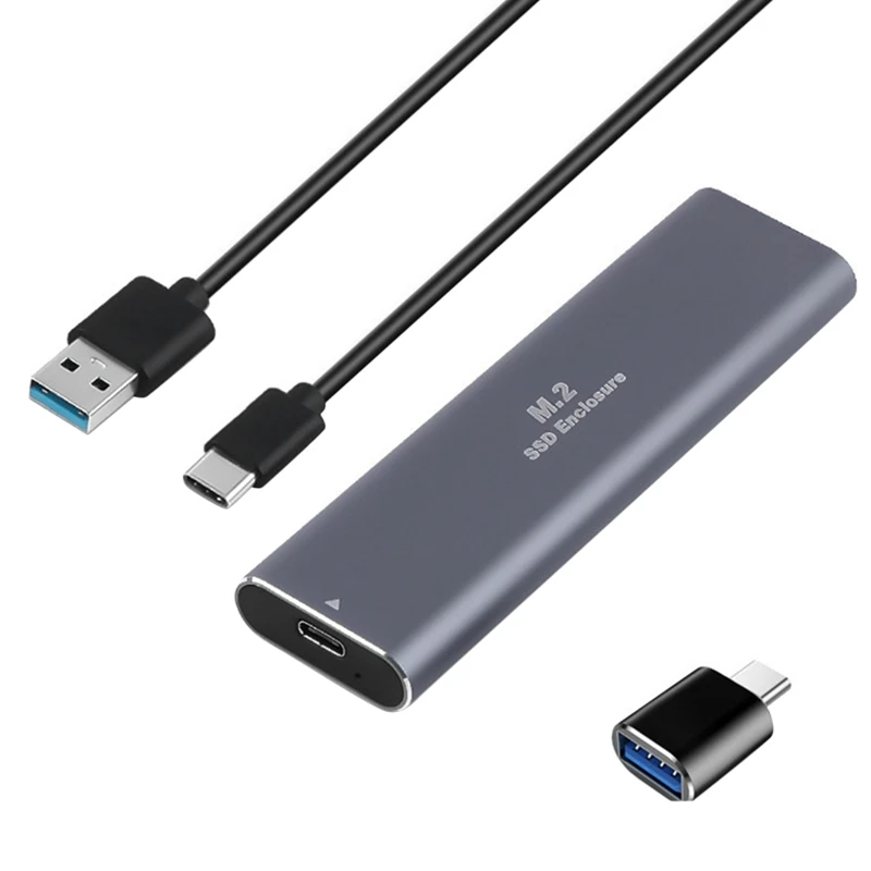 

Корпус для жесткого диска M.2, SATA на USB 3,0 SSD, внешний жесткий диск M-Key/M & B-Key SATA B-Key/M & B-Key для ноутбука