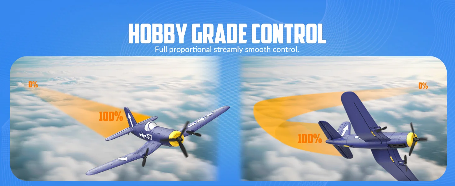 Volantexrc f4u corsair rc flygplan jaktplan epp skumglidflygplan_voghion.com