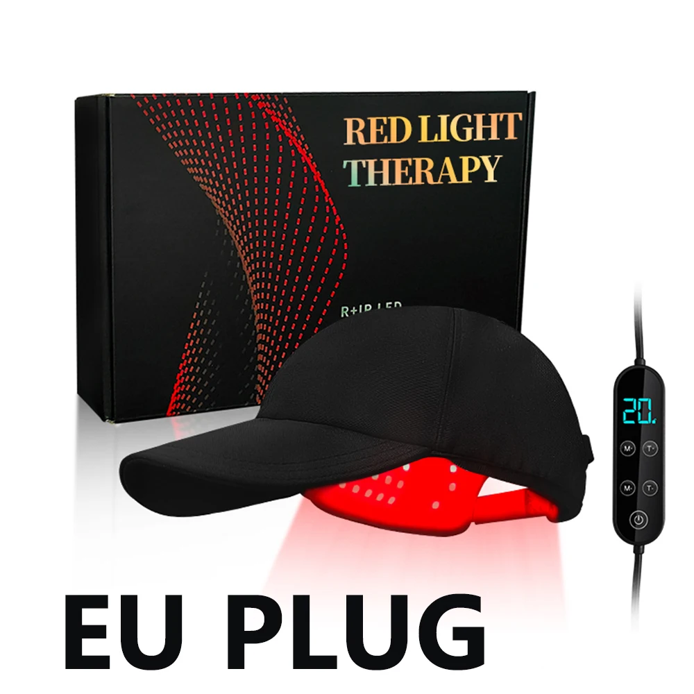 赤色光療法デバイス帽子近赤外線 180LED 治療ヘルメット育毛キャップ予防損失頭部リラクゼーション緩和頭皮