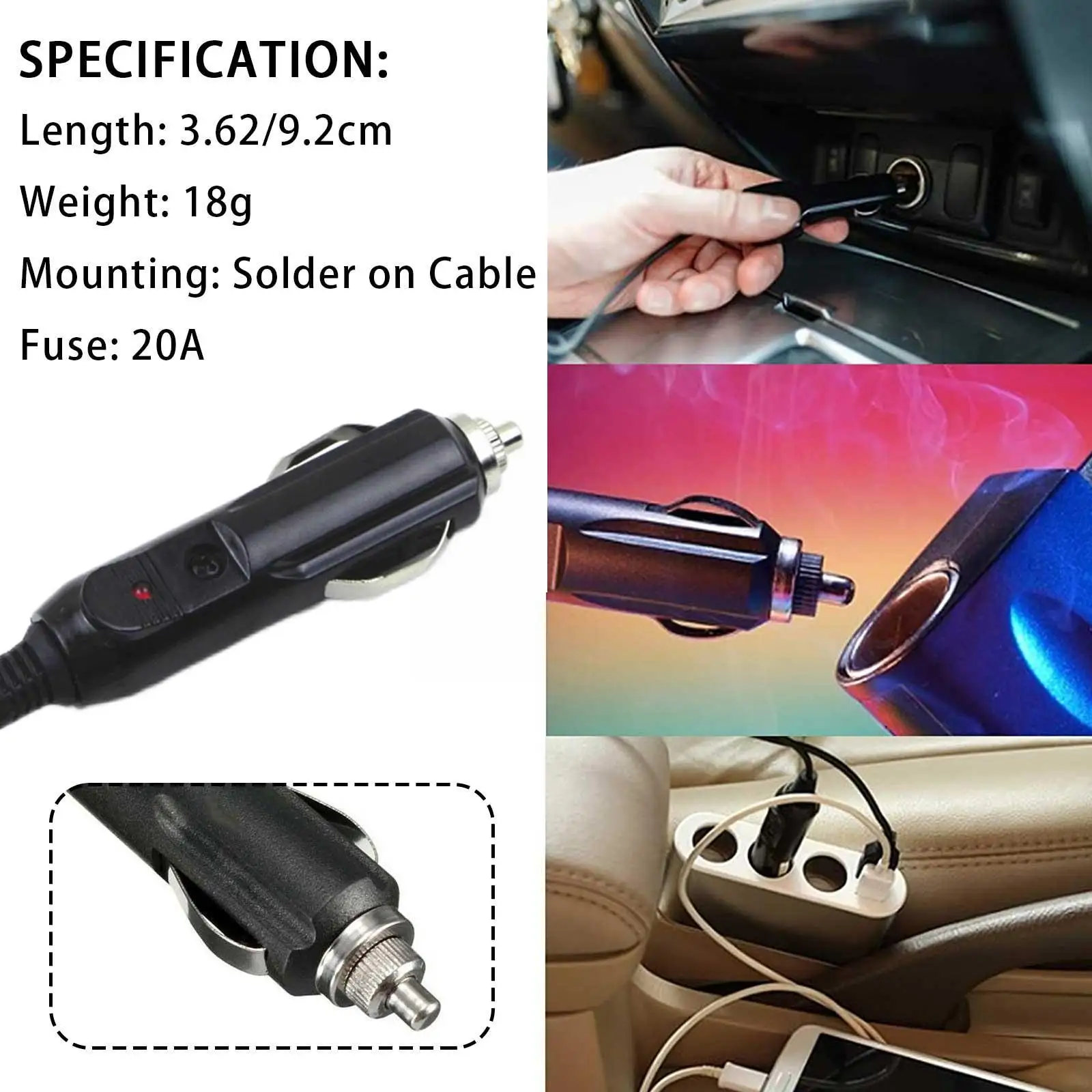 ڵ   LED  ÷ Ŀ , ڵ  , ڵ ׼ P2I8, 12V, 24V, 20A