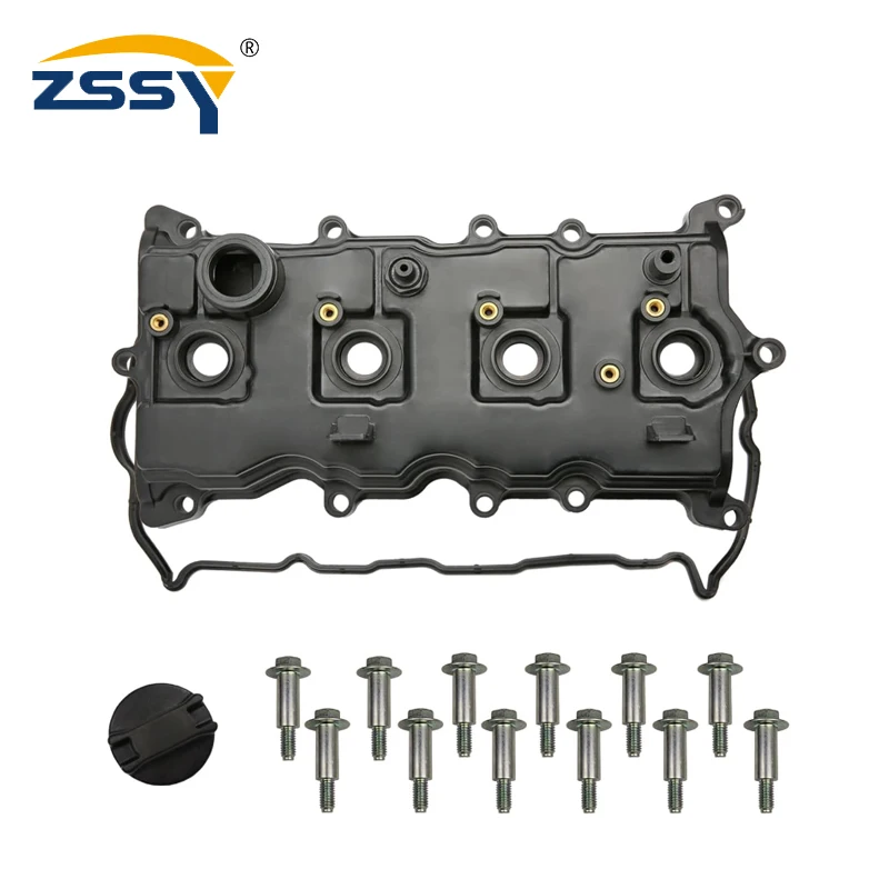13264-JA00A 13270JA00A Engine Valve Cover Cylinder Head Chamber with Gasket Bolts For Nissan Rogue 2.5L 2007-2014