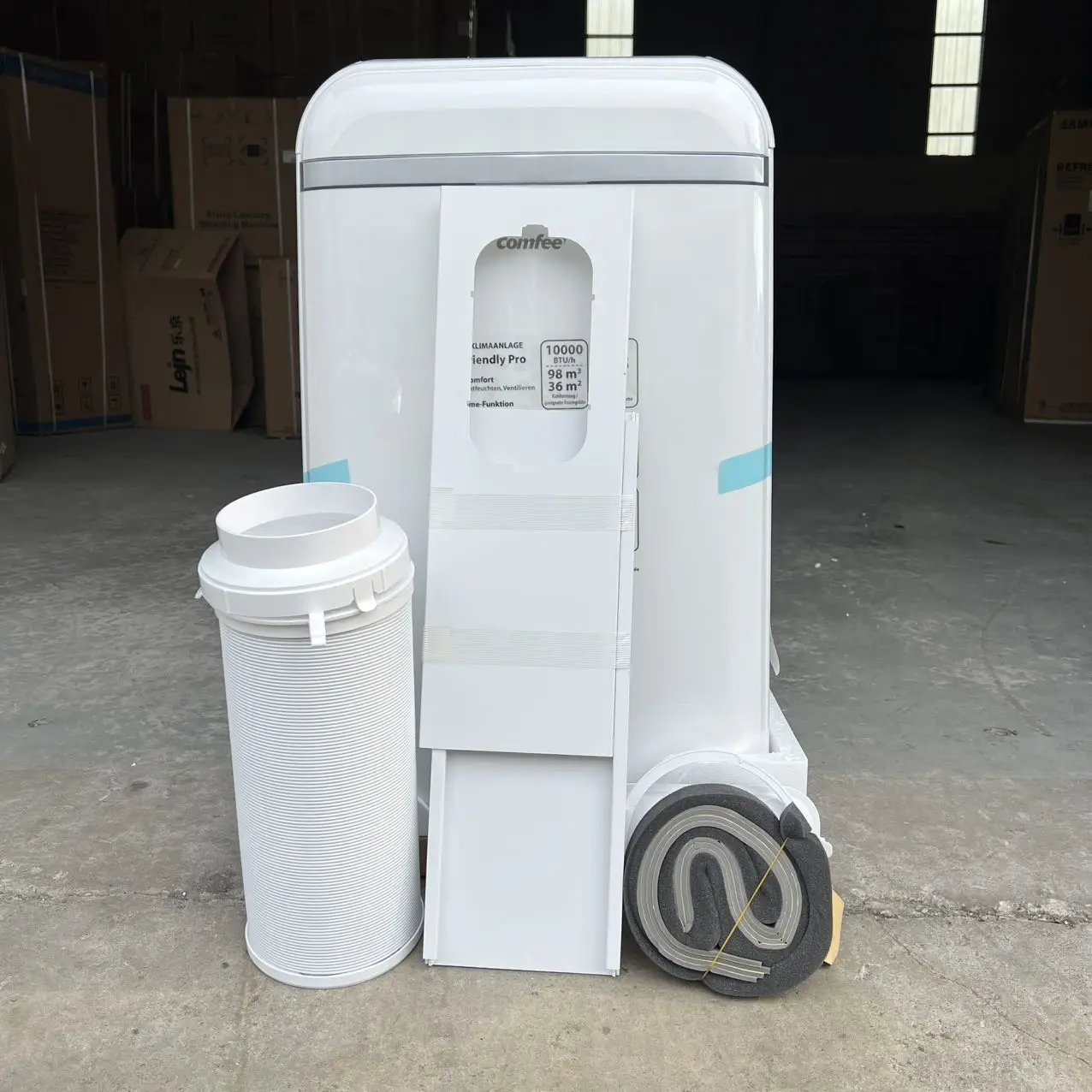 J 10000 BTU Portable Air Conditioner Make Room Cool with Remote Control CE Smart Mini Ar Condicionado Factory in Stock