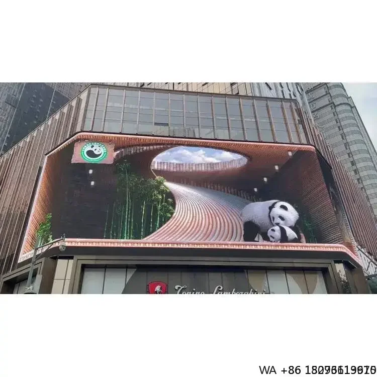 야외용 헤비듀티 LED 스크린 맞춤형 풀컬러 방수 무대 배경