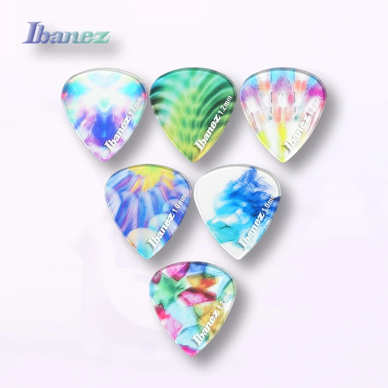 Ibanez Guitar Picks Kaleidoscope Series2 Transparent Color