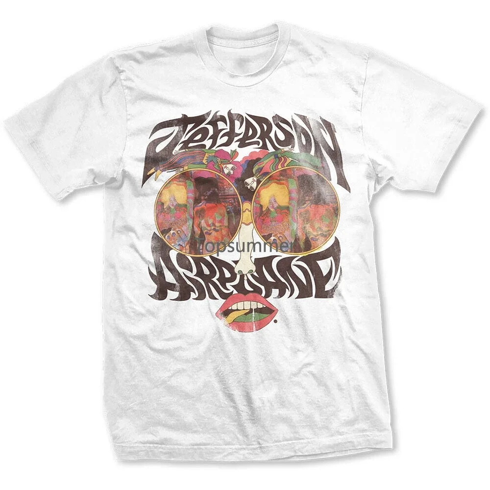 

Jefferson Airplane 'Lips' (White) T-Shirt - New & Official!