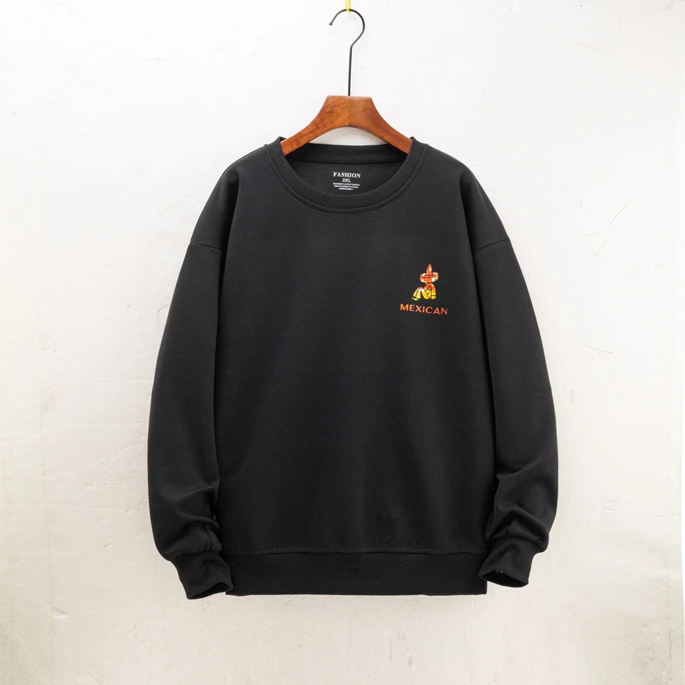 2024 Fall/Winter Unisex Sweatshirt Round Neck Women's Pullovers Print Letter Girl's Top Casual Women's Top