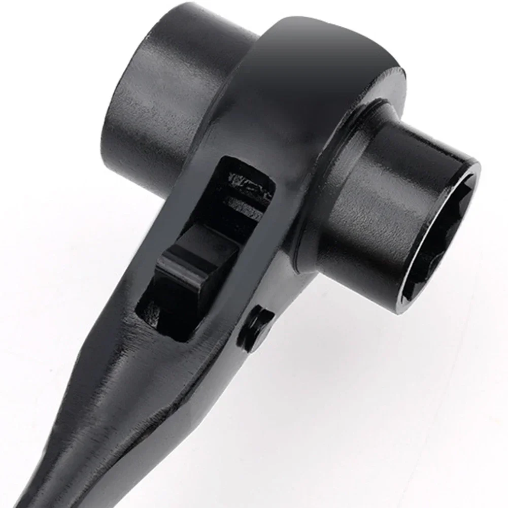 30–32 mm Ratschen-Podger-Schraubenschlüssel, Schnellspanner, Podger Bar, schwarz, doppelseitiger Sockel, Ratschen-Podger, Gerüst-Spud-Schlüssel – Detail 9