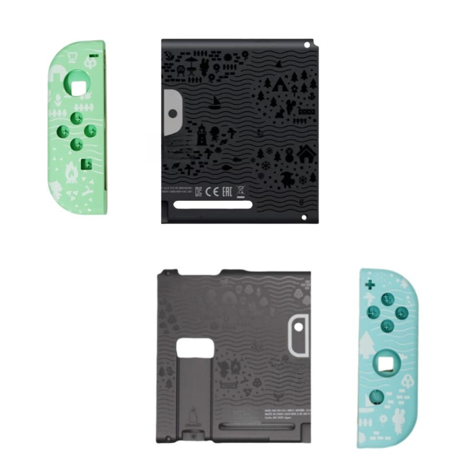 Limited Game Topic Replacement Case Set For Nintend Switch Console and Controller Upper Shell Cover For NS Switch Repair Case