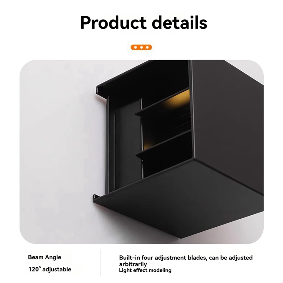 BAAU Simple Outdoor Wall Light Waterproof Balcony Light Exterior Wall Outdoor Garage Porch