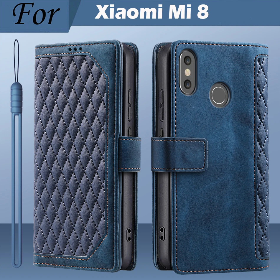 Luxury Leather Wallet Phone Case with Card Holder and Magnetic Closure - Premium Book Flip Cover