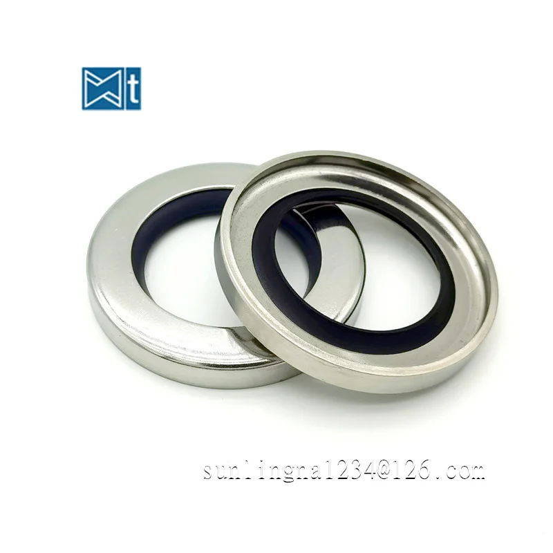 

B2PT-42*55/56/58/60/62/65*8/10/12mm PTFE+SS oil seal stainless steel shaft seal screw air compressor
