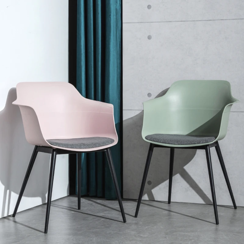 Sedia Con Schienale Bracciolo Sgabello Sedia Da Pranzo Per La Casa Sedia Da Scrivania Sedia Nordica Eames Casual