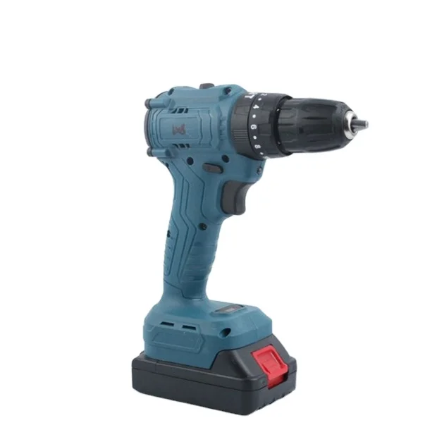 IDO-FIX China High Quality 21V Lithium Electric Cordless Drill Power Tools power impact drilling machine hammer drills hard coating twist drills carbide end mill 1 2mm 2f 2 teeth tungsten milling cutter key machine drill