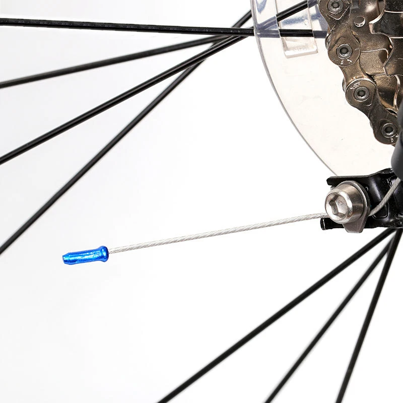 Bicycle Cable End Caps 50-500pcs MTB Bike Brake Shifter Aluminum Inner Cable Tips Crimps Cycle Cycling Parts Derailleur Shift Cables bicycle cable end caps bike cable end caps