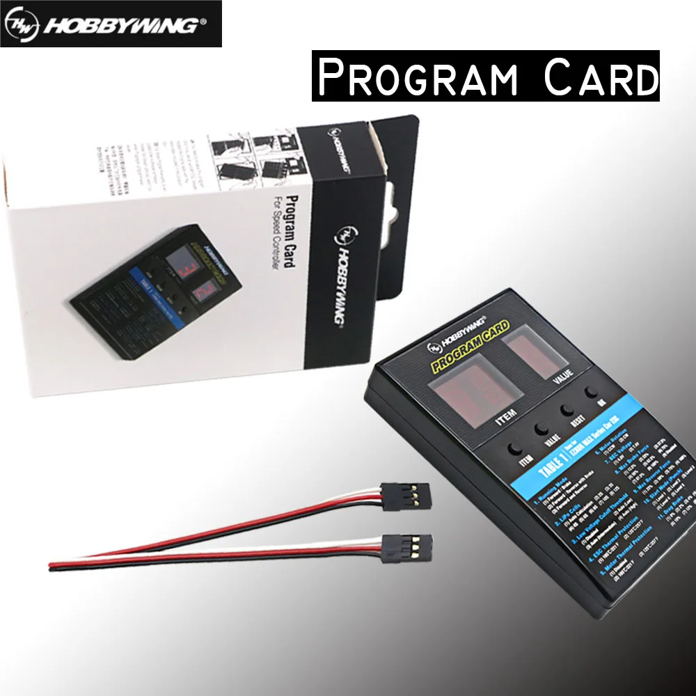 Scheda Di Programmazione 2C Hobbywing Led Di Alta Qualità Per Xerun E Ezrun Series Car Brushless Esc