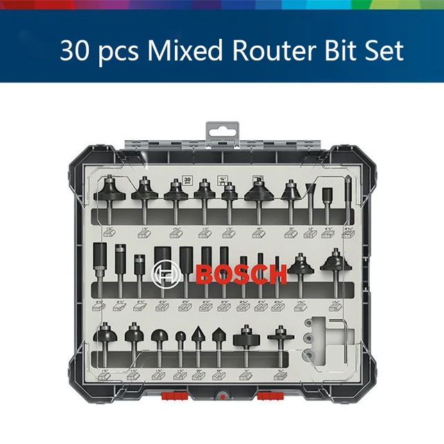 Set Di 2 Frese A T Per Legno - Gambo 8mm - Per Scanalature Precise - Ideale Per Fai Da Te E Lavorazione Del Legno - Foto 3