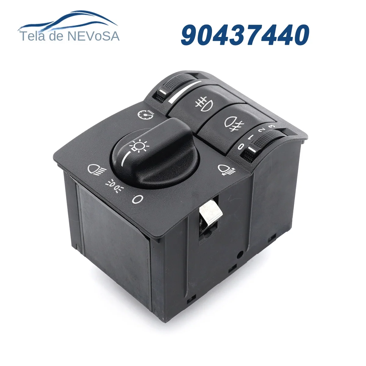 Interruptor De Faros Antiniebla Para Vectra B, Zafira Y Astra G - Número OE 6240097, Color Negro