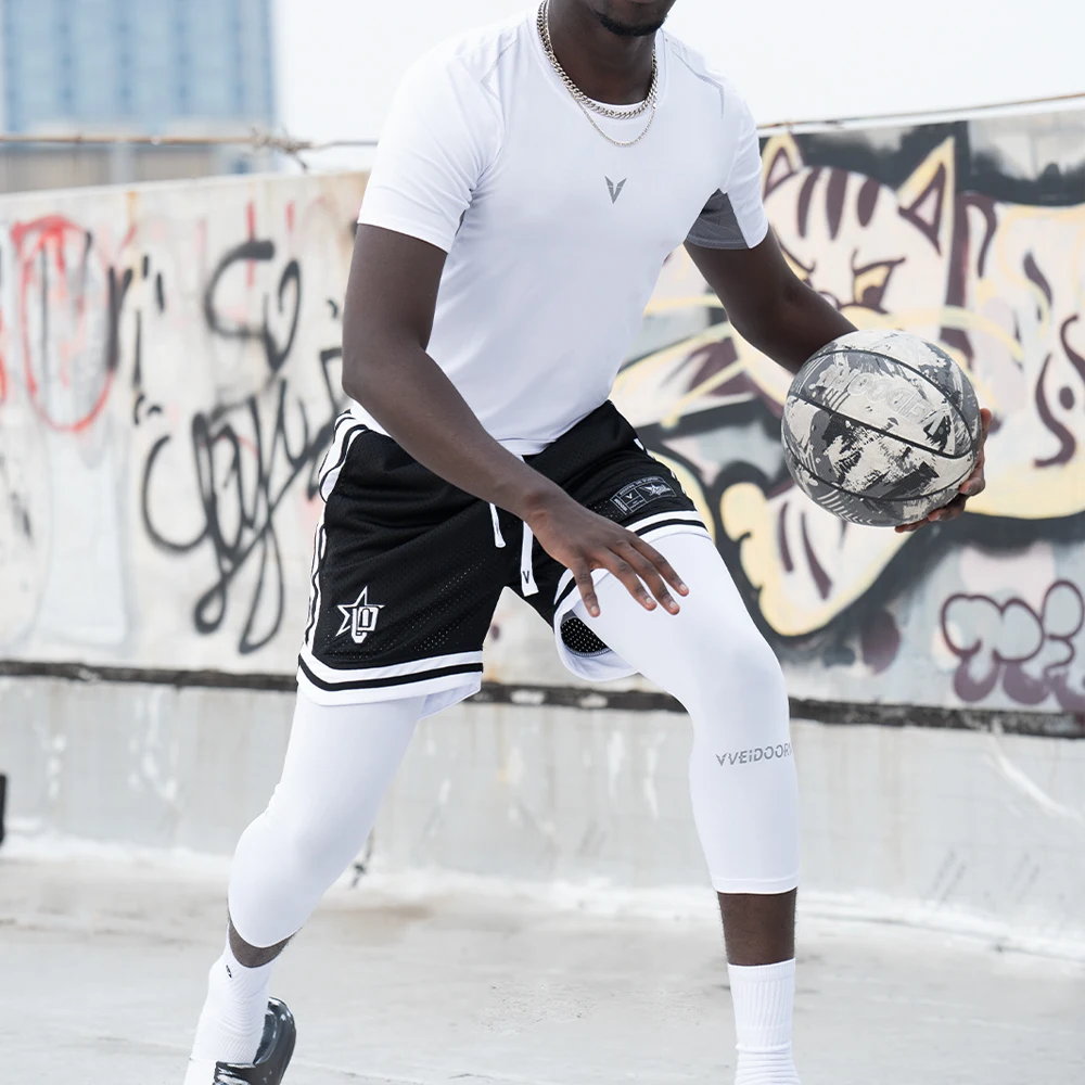 تي شيرت رجالي قصير الأكمام ، ملابس رياضية للياقة ا...