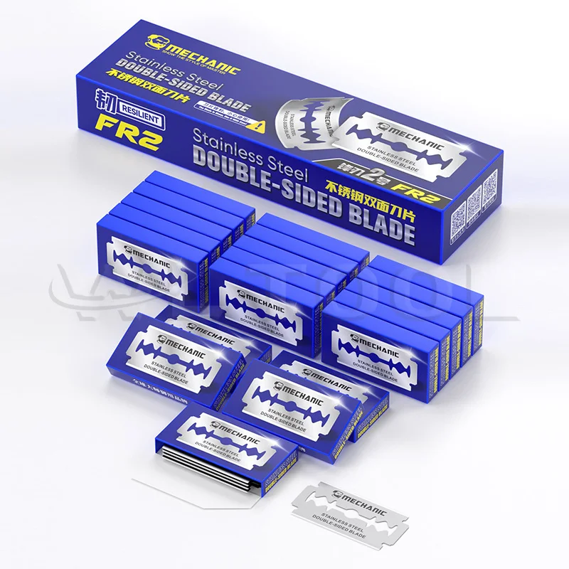 MECHANIC Mag-10 자기식 블레이드 홀더(스테인리스 스틸 양면 블레이드 포함) 휴대폰 수리용 스크래퍼 도구