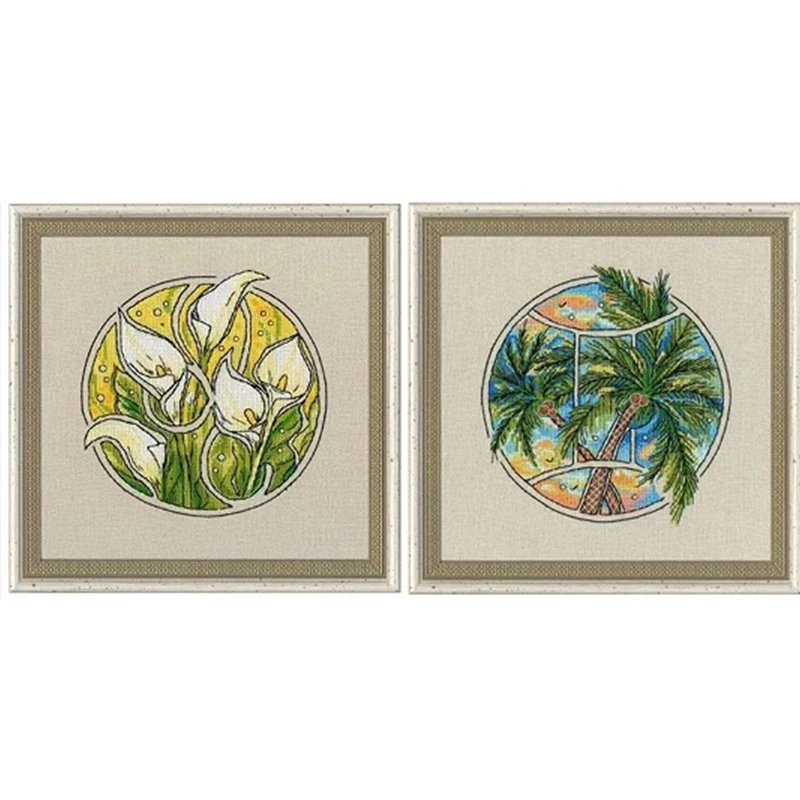 12891 Cross Stitch Kits Sets For Embroidery Cross-stitch Cross Stitch Complete Kit Stich Cross Stitch Set Needle Arts & Craft