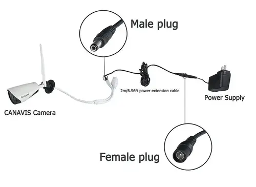 DC Extension Cable 1M 2M 3M 5M 10M 5.5x2.1mm Female to Male Plug for 12V 5V 24V Power Adapter Cord Home CCTV Camera LED Strip - Image 3