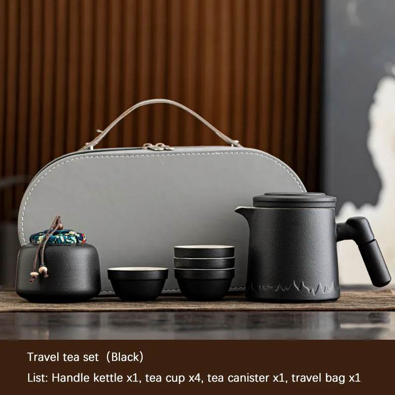 طقم شاي سيراميك محمول احترافي