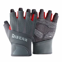 Half Finger Fitness Gloves Bodybuilding Weightlifting Anti-Slip Crossfit Dumbbell Workout Training Gym Gloves For Man Women 1