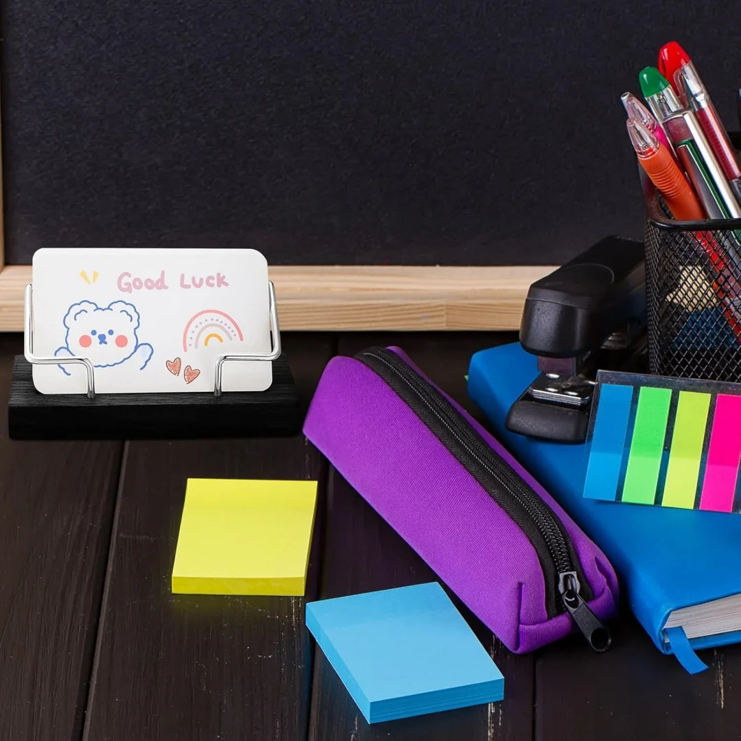 Wooden Card Holder Stand 5