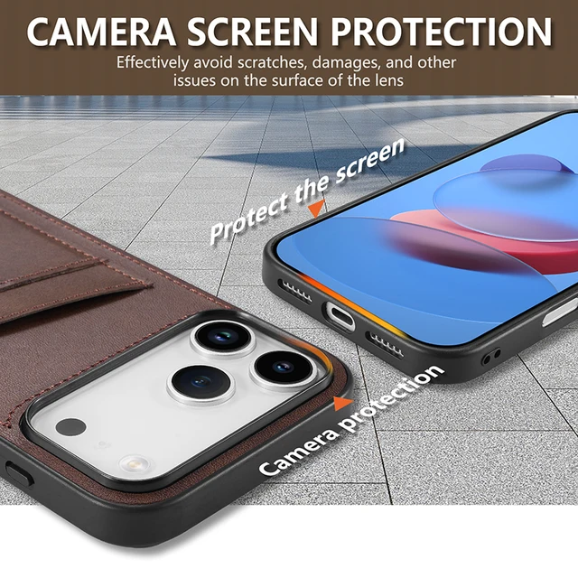iPhone Wallet Case with Card Holder Slot 4