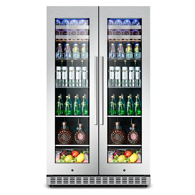 300L New Morden Wine And Beverage Cooler Build In Refrigerator Lagering Fridge