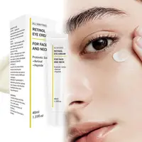 1-5pcs Retinol Firming Eye Cream 40ml - Deep Hydrating Brightening, Reduces Fine Lines & Fades Dark Circles for Eye Care
