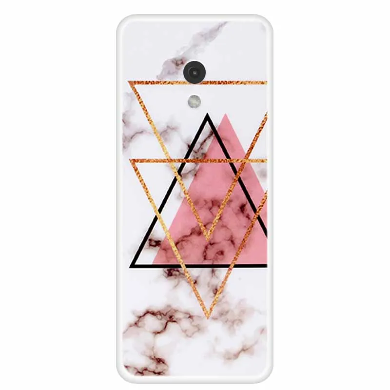 Marble Painted Clear TPU Back Cover - Protective Clear Shell