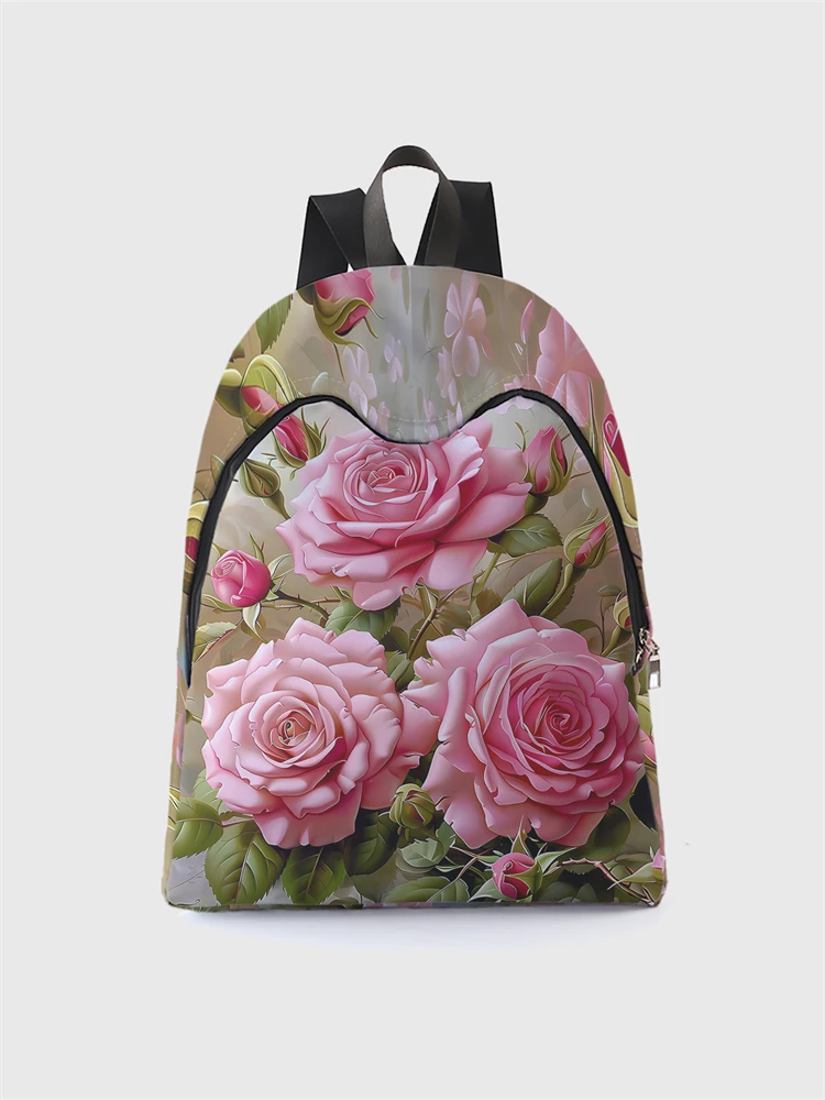 New Women's and Men's High Capacity College Backpack Trend Women's Laptop School Bag Cute Girl Travel Bag Cool