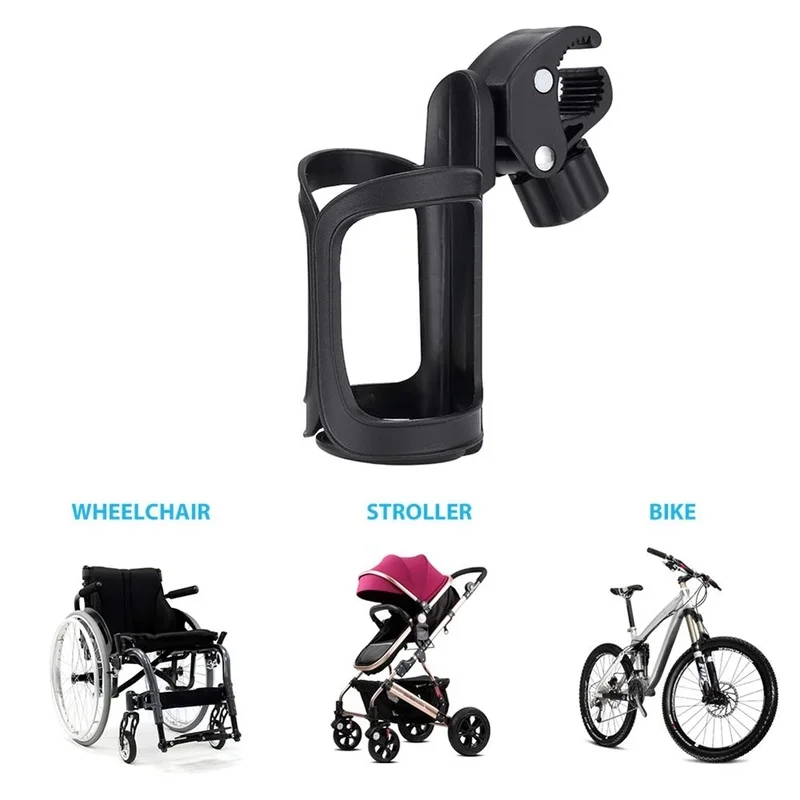 360 Rotation Bike Bicycle Bottle Cage Holder for Kid Stroller