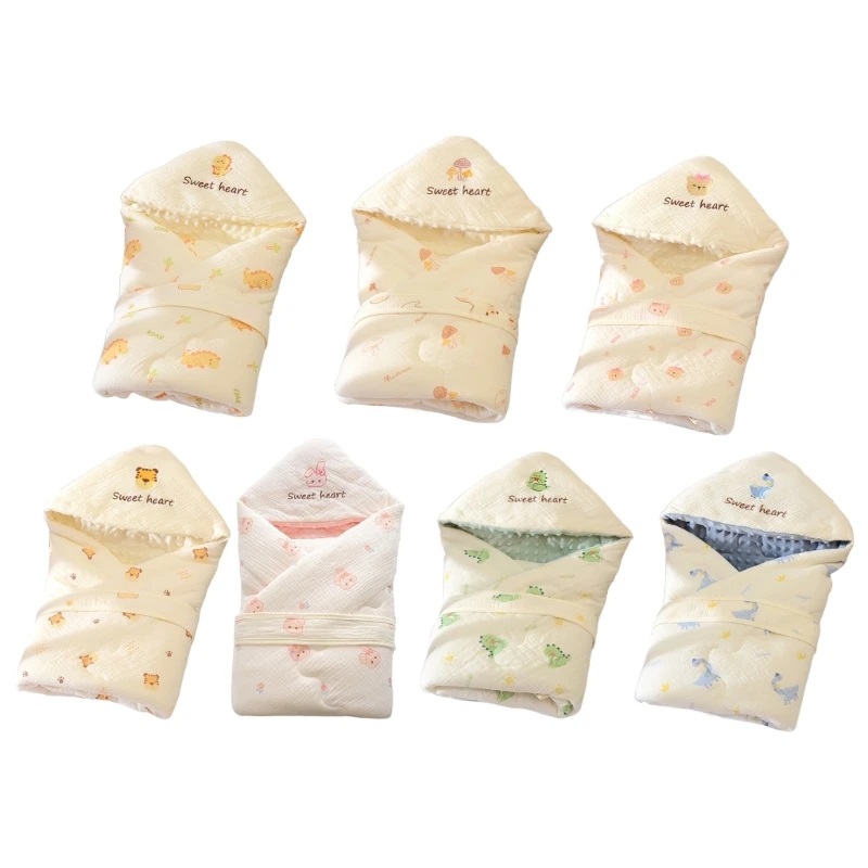 

67JC Infant Cover Swaddles Blankets Quilt Children Infant Cotton Muslin Blanket for Baby Toddler Newborn Swaddles Wraps
