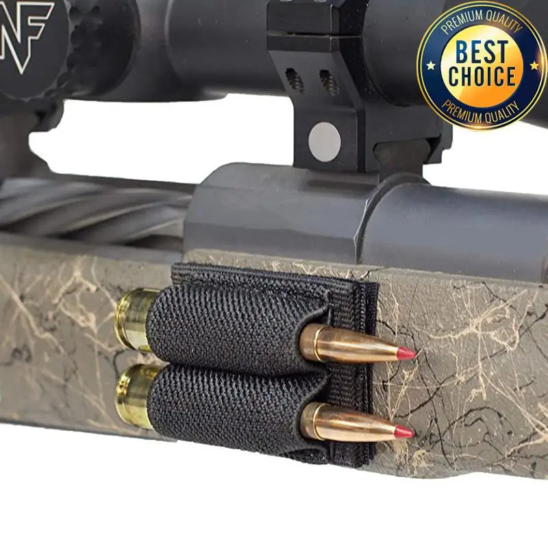 Nylon 2 Round Ammo Holder for Hunting Rifles