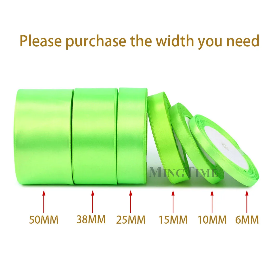 thumbnail image 1 of Cinta de raso de 22 metros (6 mm, 10 mm, 15 mm, 25 mm, 38 mm y 50 mm), ideal para fajas, regalos, lazos, manualidades, decoración de bodas y fiestas., 1 of 5
