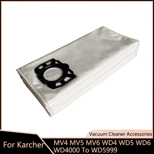 Sac aspirateur pour Karcher WD4 WD5 WD6 MV4 MV5 MV6 Sacs poussière