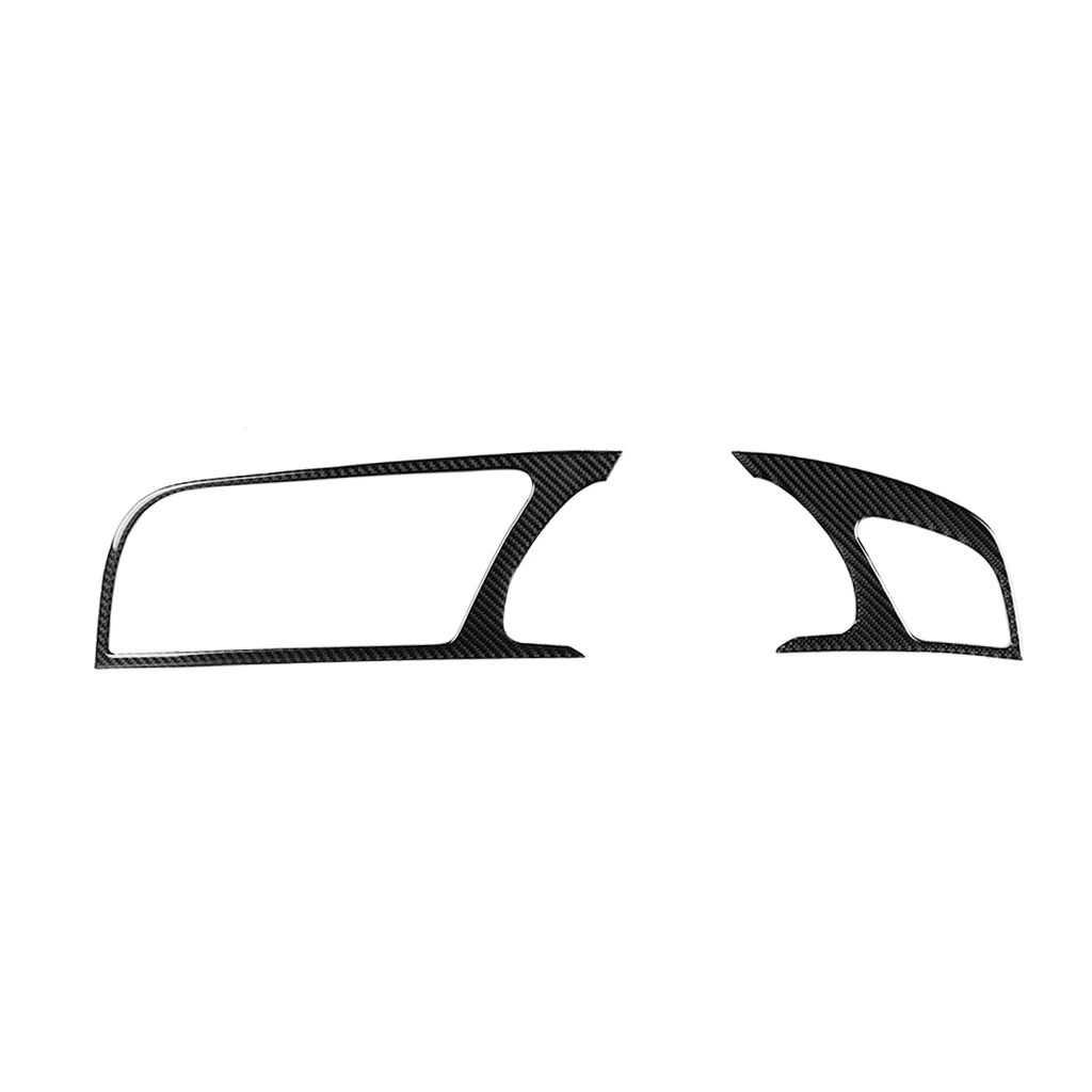 For Audi A5 Coupe 09-16 A4L 13-16 RS5 Coupe11-15 Refit Carbon Fiber Instrument Panel Decorative Bezel Interior stickers
