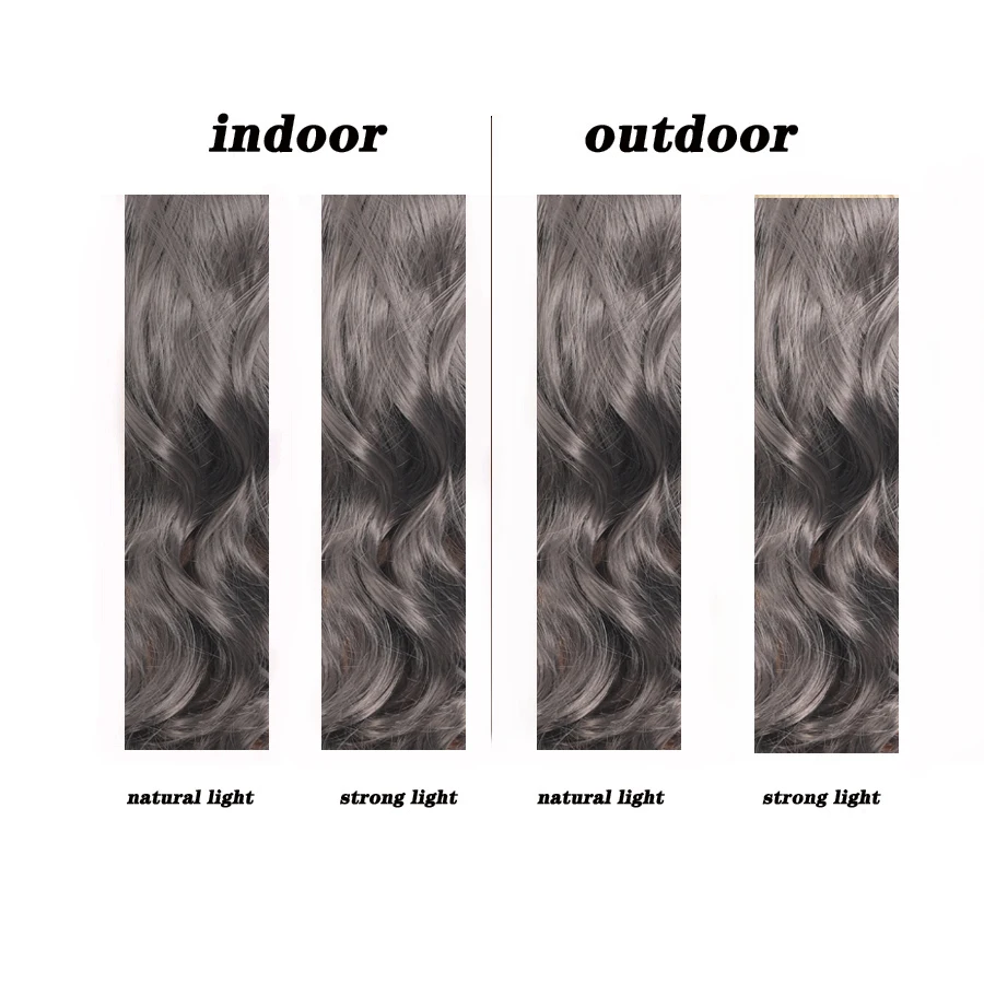 Рисунок 6 - Длинные волнистые волосы для конского хвоста с когтями