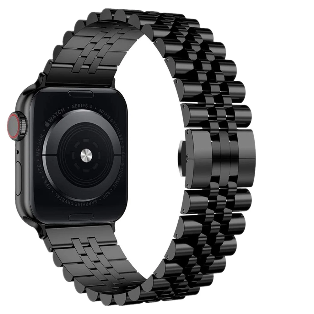 รูปสินค้า สายสแตนเลสสำหรับ Apple Watch และ IWatch ขนาด 38-49 มม.