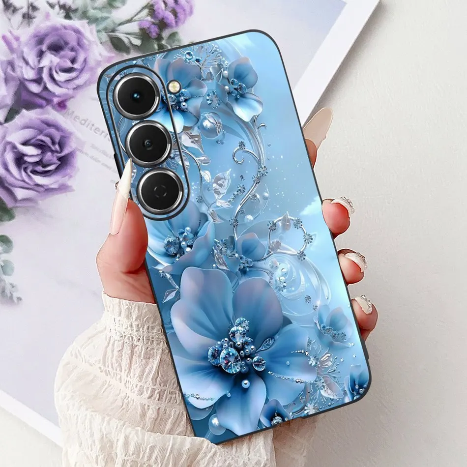 Elegant Floral Butterfly Phone Case - Soft Silicone TPU Cover